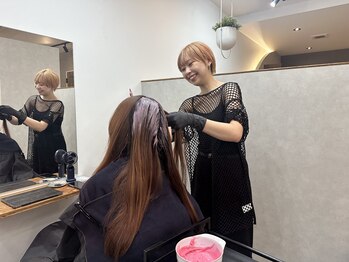 waku 西尾店【ワク】【2026年8月4日NEW OPEN(予定)】の写真/完全マンツーマン施術◎経験豊富な実力派スタイリストがアシスタントなしの専属担当☆