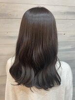 リフトバイマグ 松本駅前店(lift by mag) ブリーチなしカラー髪質改善マロンブラウン艶髪レイヤー