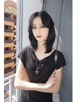 ディーン ジュスィ 栄店(DEAN JECY) 栄 矢場町自然に動くレイヤーカットデザインカット
