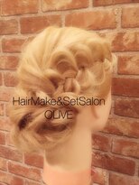 オリーブ(OLIVE)&nbsp;Olive＊編み込みルーズアップ