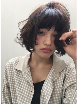 ネオリーブ アンド 渋谷店(Neolive &) 【Neolive & 渋谷店】くせ毛風無造作パーマスタイル