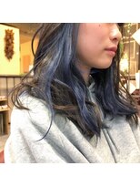 コニ(Coni)&nbsp;♪Coni♪インナーカラーブルー