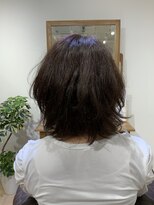 ユーネリー(U-NERY)&nbsp;ミディアムのパーマスタイル