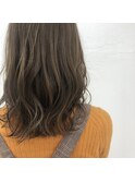 グレージュ×ハイライト