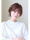 20代30代40代  大人可愛い×耳かけショートボブ
