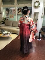 ヘアサロン ユニティ(Hair Salon Unity) 袴の着付け