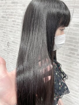 アッシュ 高円寺店(Ash) 憧れのツヤサラ黒髪ストレート★★