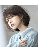 毛先パーマ/ナチュラルクールボブ