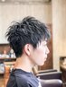 《《メンズ》》【男気フルコース】カット＋眉cut＆プチスパ ￥5,390