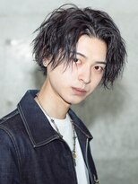 リップス 池袋(LIPPS)&nbsp;大人のミディアムセンターパート！【グロムウェイブミディ】