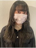 #ダブルカラー #オリーブグレージュ #レイヤーカット #顔周り