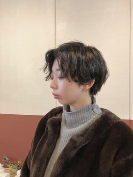 アンドチル 渋谷(AND CHILL) ウェーブショート/ハンサムショート【AND CHILL渋谷】