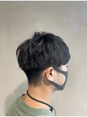 【Aya】刈り上げ/メンズヘア/アップバング