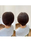 40代/定期カット☆ショートヘア 静岡市/葵区