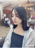 韓国カット/韓国ヘア/くびれ/レイヤーカット/前髪カット/小顔