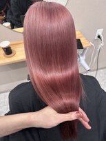 シカ 神戸三宮元町店(Cica)&nbsp;ブリーチ ピンク 暖色 髪質改善トリートメント 艶 三宮