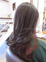 コア フィール ア デイ(COIFFURE A DAY)&nbsp;イヤリングカラー チェリーレッド 髪質改善トリートメント