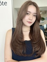 コート 表参道(Cote)&nbsp;Cote 美髪/ダークアッシュ/セミディ/シアーカラー/韓国レイヤー