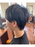 ショートウルフスタイル
