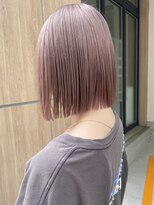 ヘアーメイクオズ(hair make O/S)&nbsp;《kaito》ピンクベージュ・ピンクラベンダー ブリーチあり