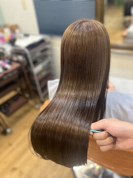 エルムトウキョウ(ELM Tokyo) 【髪質改善カラー　ヌーディベージュ】