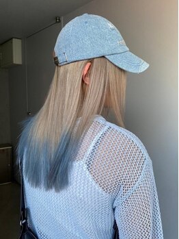 ビューズ(VIEWS)の写真/肌を綺麗に魅せるニュアンスカラー*洗練された透け感のある"ハイトーンカラー"を叶えます。