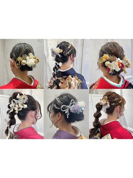 エフェスト 二条店(efesto) #着付け #成人式ヘア