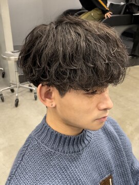 フィフスパーク(fifth PARK) 渋谷緩め大きめカールシャドウパーマ2wayヘア19時以降