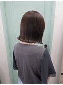 グレージュカラー&ボブ