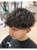 メンズツイストパーマ