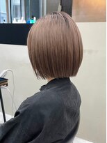 ギークス(GEEKS)&nbsp;【GEEKS渋谷】ショコラグレージュ/ショートボブ/透明感/夏カラー