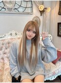 eggモデルみうちゃろ様ギャルロングスタイル