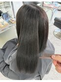 こだわり縮毛矯正オイルストレートで艶感まとまり髪質改善！！