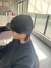 【男性限定】縮毛矯正＋カット＋tr  ￥11500