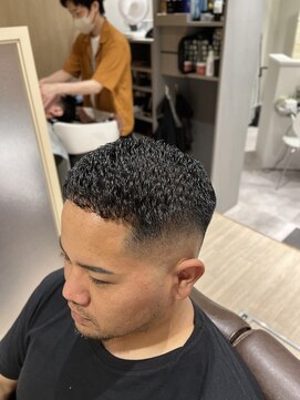 ライール ザ バーバー(Lair the barber) 濡れパン×スキンフェード