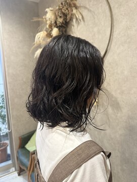 シーバイシオン(Sea by sion) ミディアムボブパーマ