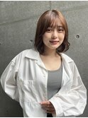 ぷつっとボブ 韓国ボブ