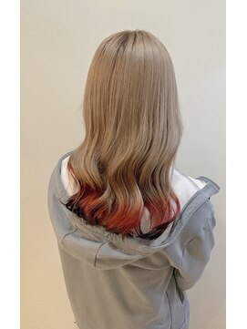 パーミル ヘア クマモト(permille ‰ hair Kumamoto) オレンジ×ブラック