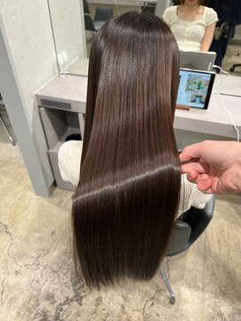 髪質改善/髪質改善カラー[#渋谷駅#縮毛矯正#ストレートパーマ]