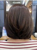 40代からの酸性ストレートボブ