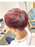 韓国ヘアレイヤーカットダブルハイライトカラー【Lapista池袋】