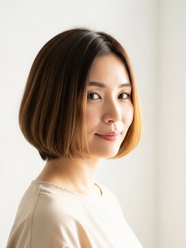 フープ 川越(hoop) 川越/ショート/ボブ/ハイライト/白髪ぼかし/白髪染め