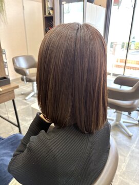 バセット バイ アルター 鎌取店(basset by aL-ter) 着物ヘア/大人ガーリー/ダークアッシュ/似合わせカット/鎌取