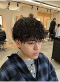シャドウパーマ千葉韓国ヘアルーズパーマ下田