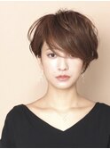 大人のショートレイヤー/ショートヘア/30代/40代/50代/表参道