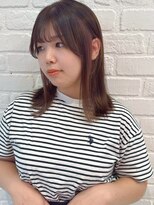 インデックスヘアー 錦糸町店(in'dex hair)&nbsp;髪質改善グレージュカラーカーキベージュレイヤーロング錦糸町