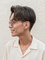 カバーヘア アカデミー 北浦和西口店(COVER HAIR ACADEMY)&nbsp;刈り上げ毛流れニュアンスパーマセンターパート夏カラーp北浦和