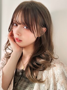 モナザスカイ 栄(MONA the SKY) 【MONA】ラテベージュ/くびれ巻き/7ロング巻き髪【栄駅】