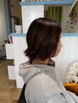 ヘアーメイク コラソン(hair make corazon)&nbsp;似合わせカットメルティカラー着物フェミニンロング