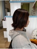 似合わせカットメルティカラー着物フェミニンロング